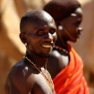 With the Samburu in the Seiyia River