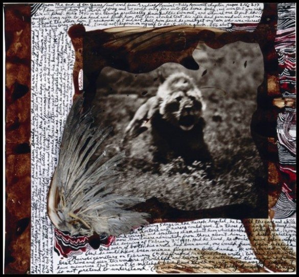 peter beard, collages, photography, paintings, fashion, art, kenya