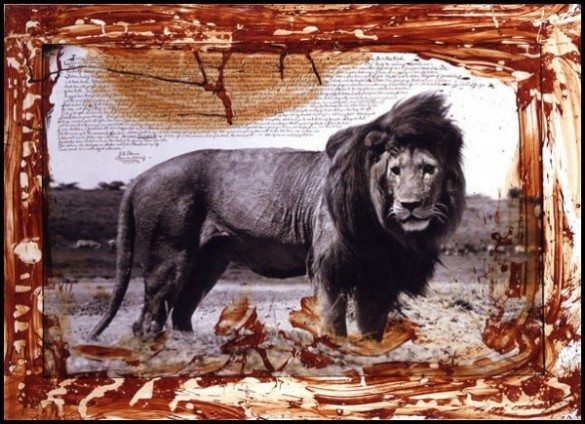 peter beard, collages, photography, paintings, fashion, art, kenya
