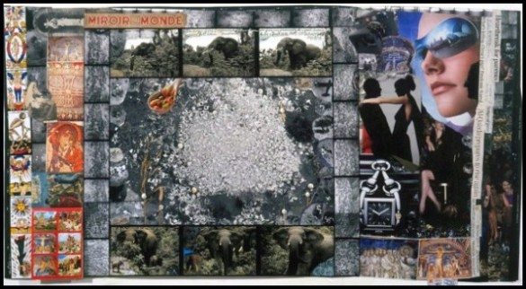 peter beard, collages, photography, paintings, fashion, art, kenya